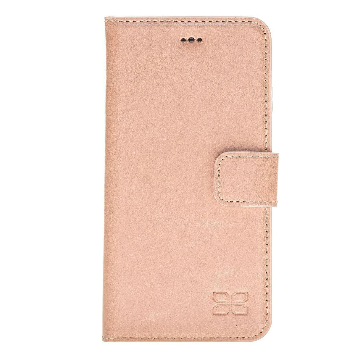 Wallet Case Magnetic Detachable Leather Wallet Case for Apple iphone SE2/7/8 - Senza Pink Bouletta Case