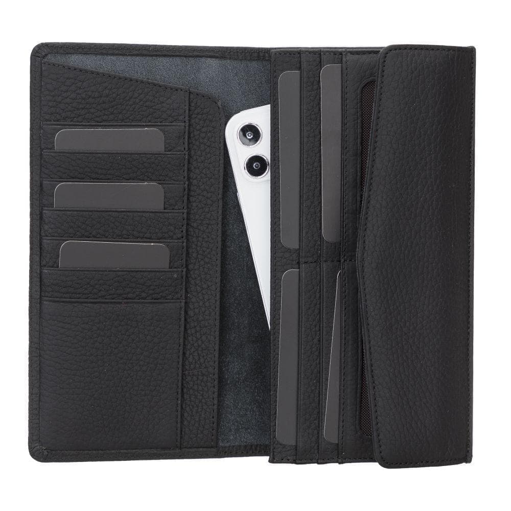 Vince Women's Leather Wallet Floater Black Bouletta Shop