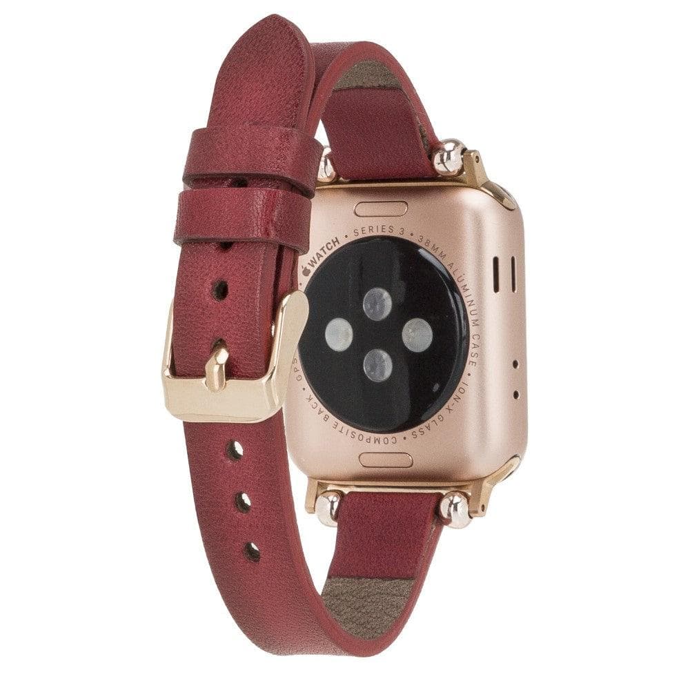 Wollaton Ferro Apple Watch Leather Strap Bouletta LTD