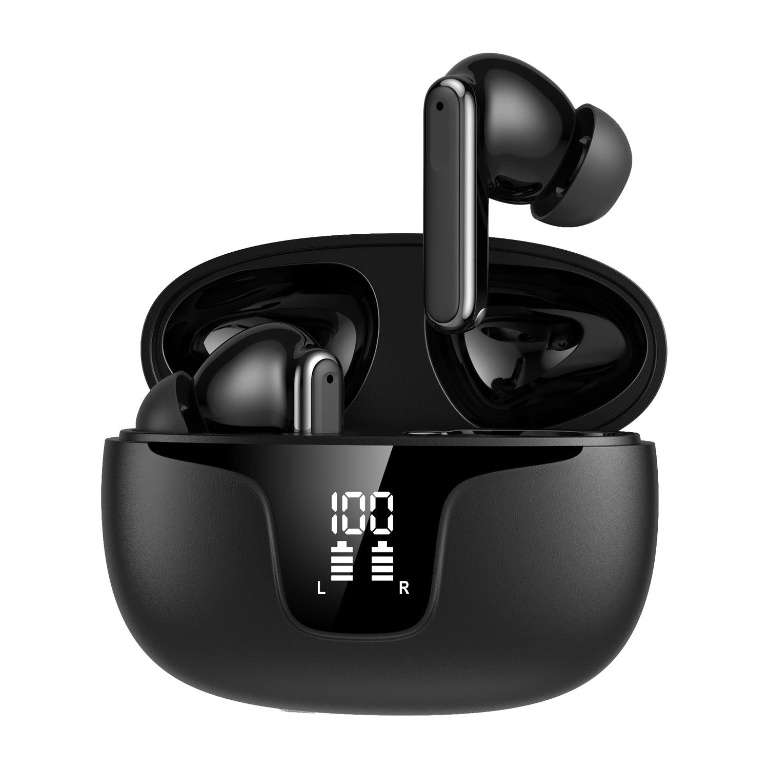 A Buds Quantum Sound Bluetooth Kopfhörer mit Display Ladestatus