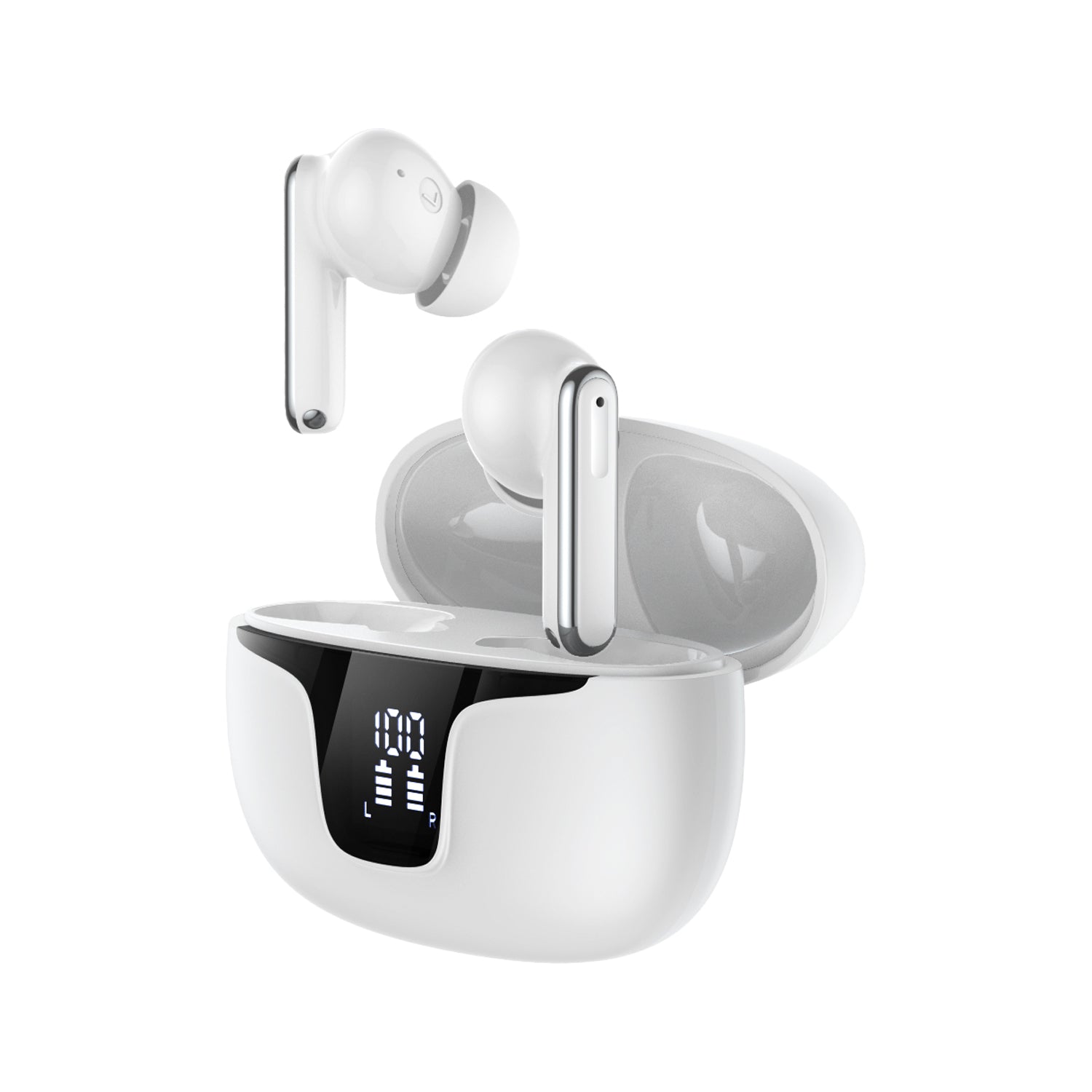 A Buds Quantum Sound Bluetooth Kopfhörer mit Display Ladestatus