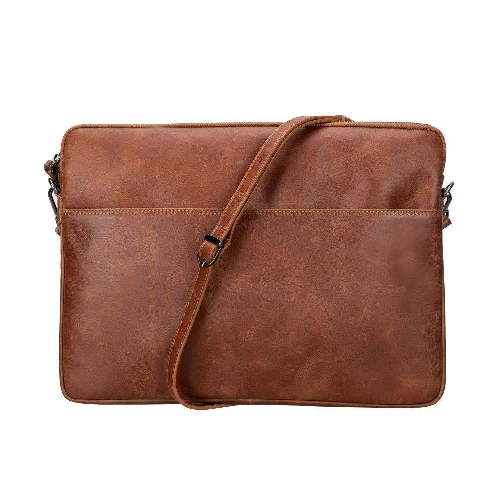 Leeds Slim Leder-Laptoptasche – Eleganz Funktionalität vereint