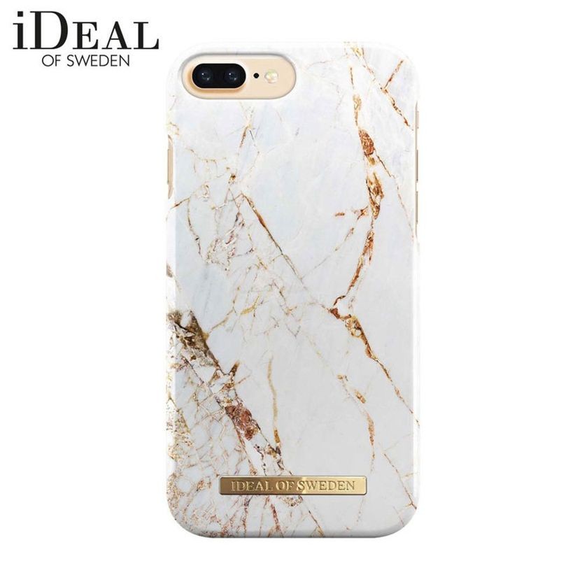 iDeal of Sweden - iPhone 8 Plus / 7 Plus / 6S Plus / 6 Plus Hardcase Hülle - Carrara Gold