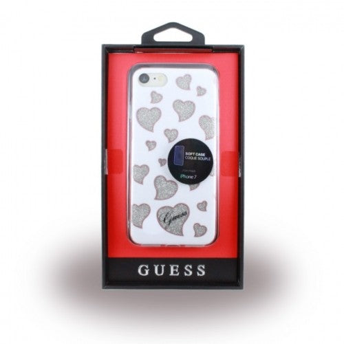 GUESS COVER iPhone SE 2020 / 2022 , iphone 7, 8 Silikon - Hearts