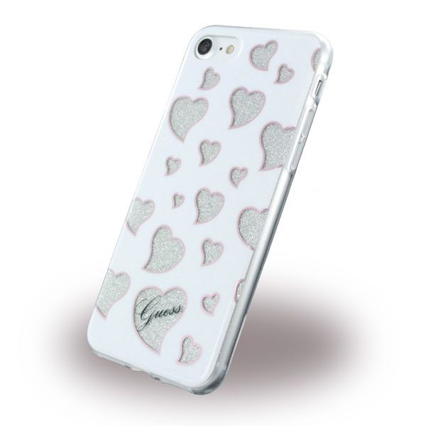 GUESS COVER iPhone SE 2020 / 2022 , iphone 7, 8 Silikon - Hearts