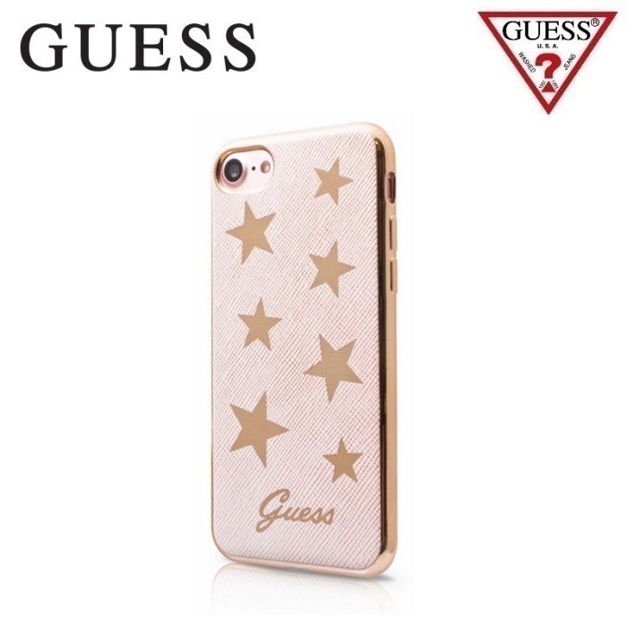 GUESS COVER iPhone SE 2020 / 2022 , iphone 7, 8 Stars - Gold