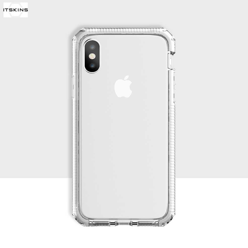 ITSkins - iPhone Xs / X Supreme Schutz Hardcase Hülle (Fallschutz 3 Meter) - Transparent