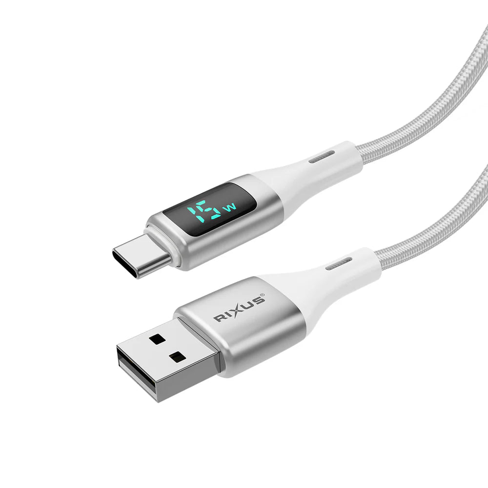Rixus RXHC140 140W GaN-Technologie 3-Ausgang Schnellladegerät-Adapter – Weiß