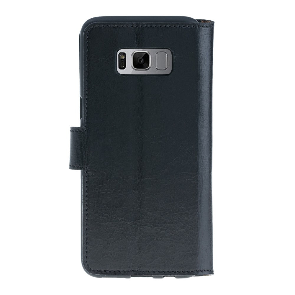 Samsung Galaxy S8  Wallet Book Tasche - Schwarz