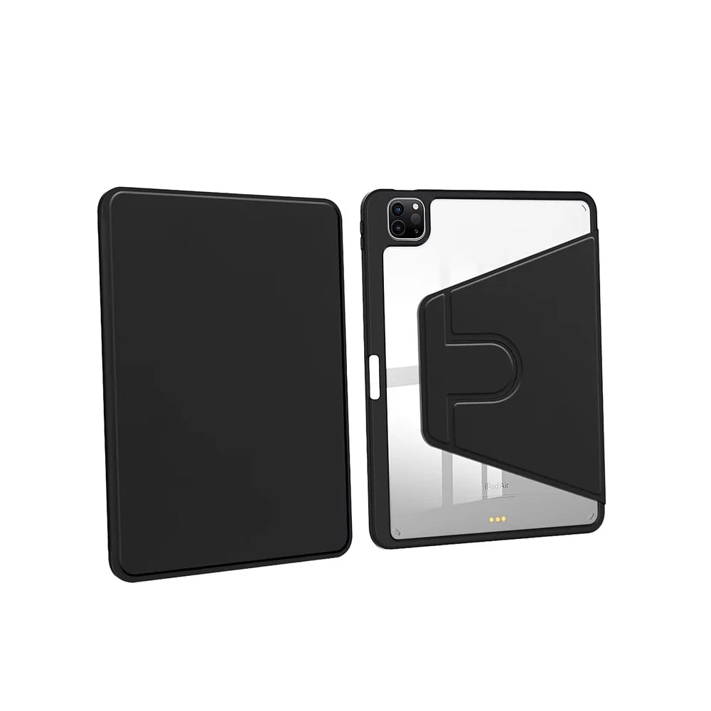PU Leder Schutzhülle für iPad Air & Pro 11" – Schwarz