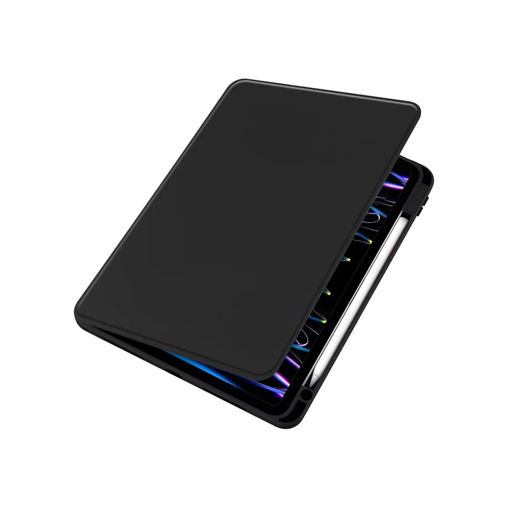 PU Leder Schutzhülle für iPad Air & Pro 11" – Schwarz