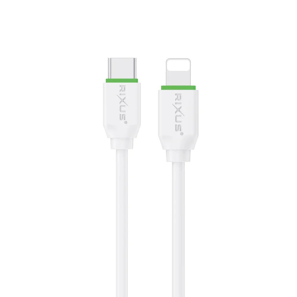 Rixus RX2017AC 3 Meter USB auf Type-C Daten- und Schnellladekabel