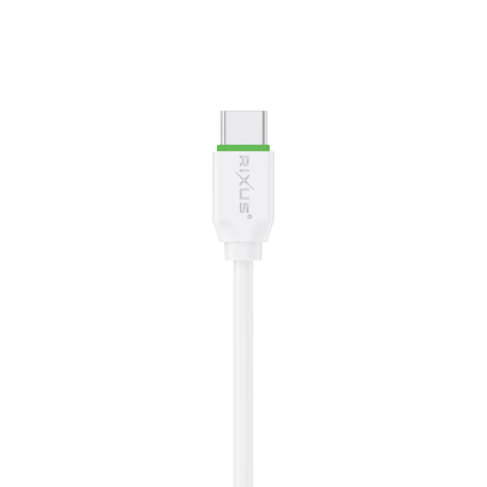 Rixus RX2017AC 3 Meter USB auf Type-C Daten- und Schnellladekabel