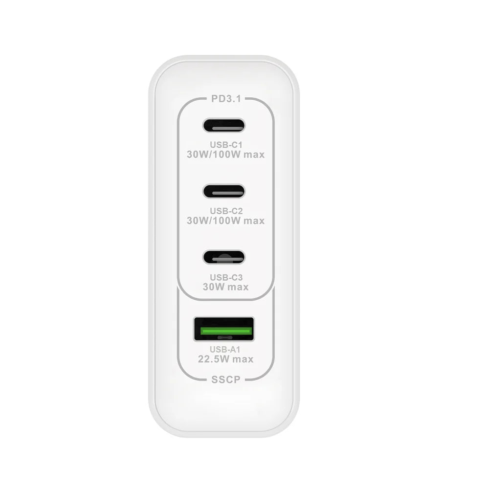 Rixus RXHC100 100W GaN Power Adapter – Weiss