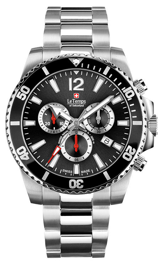 Swiss Naval Patrol Chronograph Diver Unisex Uhr