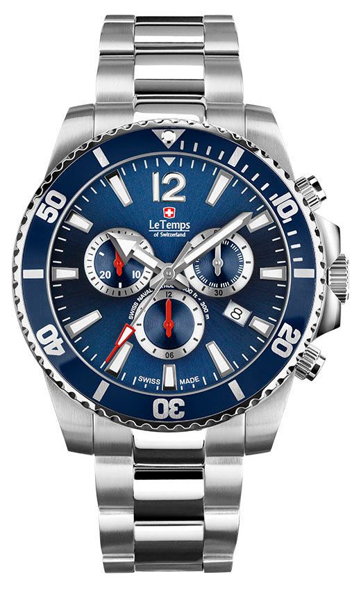 Swiss Naval Patrol Chronograph Diver Unisex Uhr