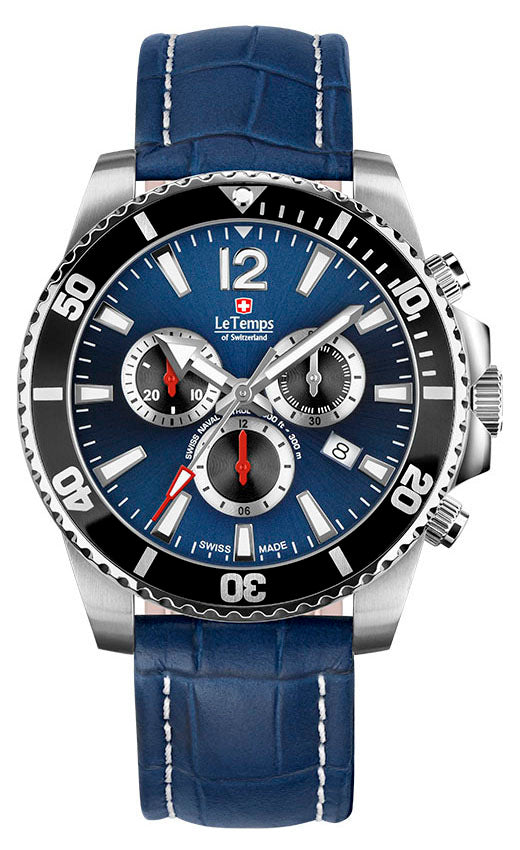 Swiss Naval Patrol Chronograph Diver Unisex Uhr