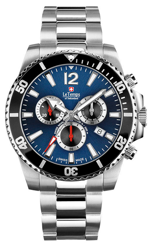Swiss Naval Patrol Chronograph Diver Unisex Uhr