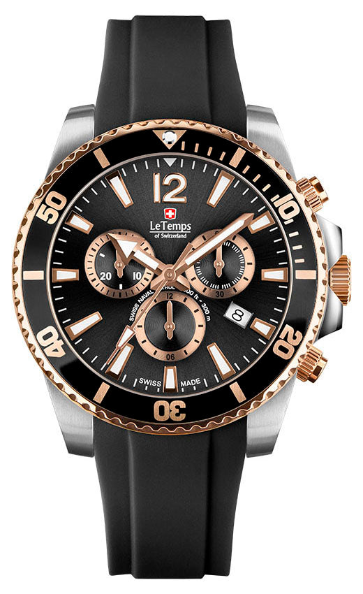 Swiss Naval Patrol Chronograph Diver Unisex Uhr