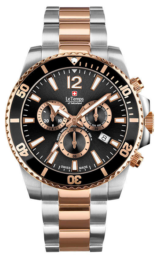 Swiss Naval Patrol Chronograph Diver Unisex Uhr