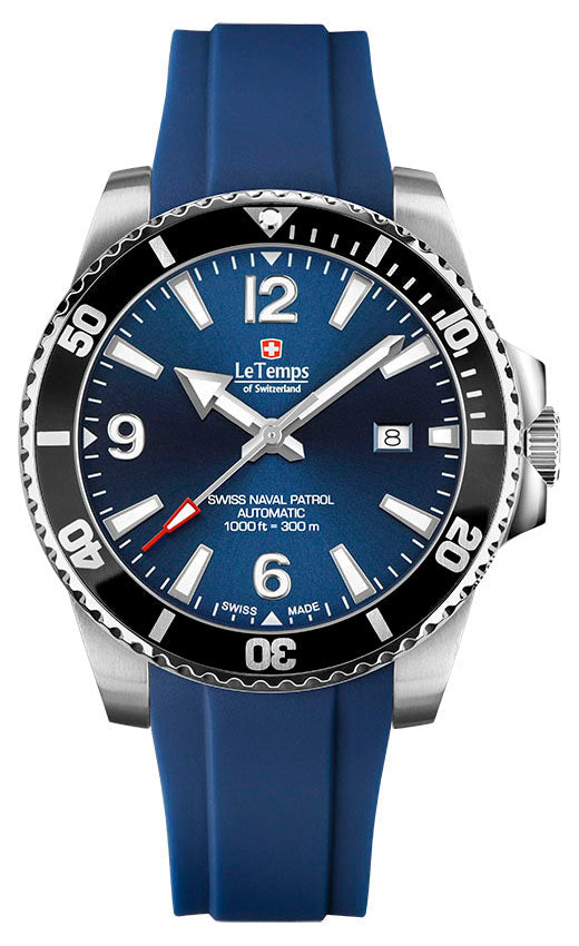 Swiss Naval Patrol Automatik Diver Unisex Uhr