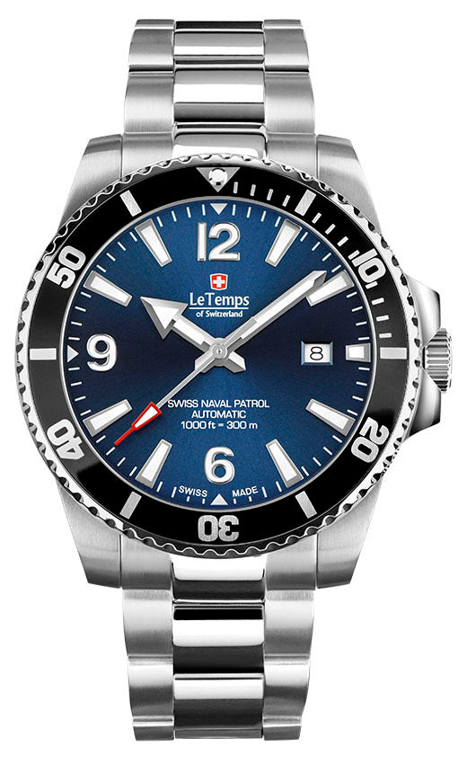 Swiss Naval Patrol Automatik Diver Unisex Uhr