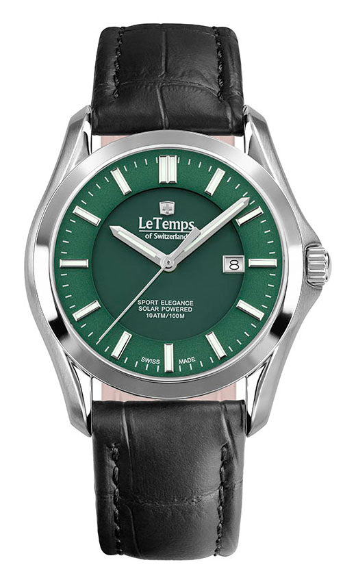 Sport Elegance Gent Solar Herrenuhr – Saphirglas