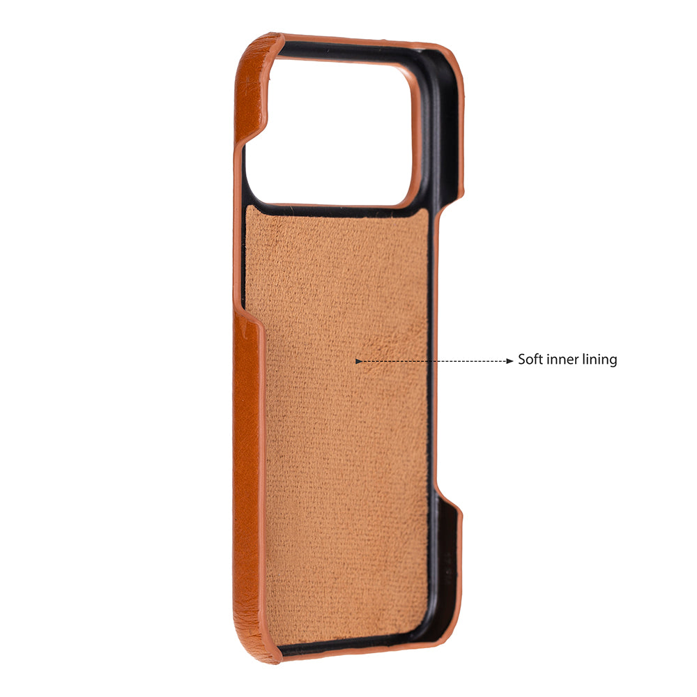 iPhone 17 Pro Max (6.9") Ultimate Jacket Echtleder Dünne Hülle