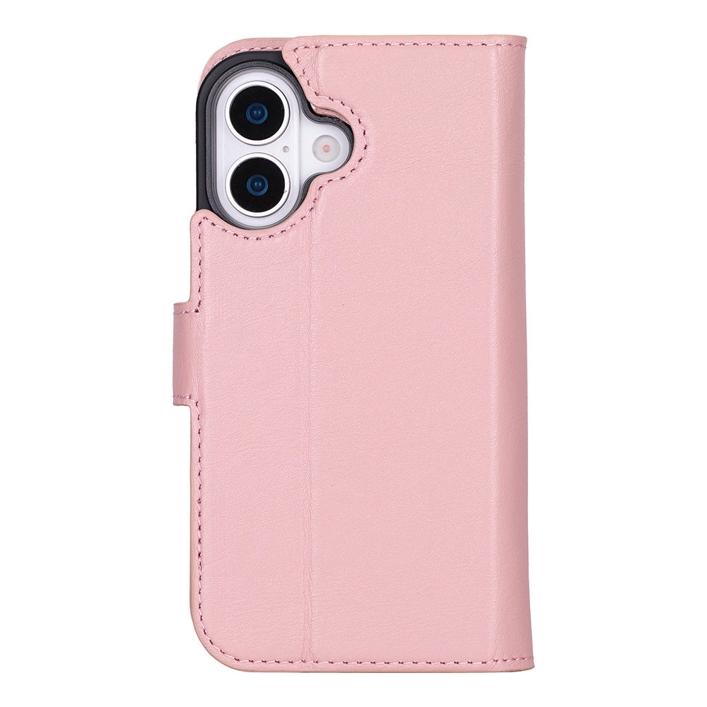 iPhone 17 Magic Wallet Echtleder Geldbörsenhülle