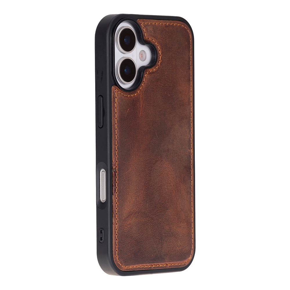 iPhone 17 Magic Wallet Echtleder Geldbörsenhülle