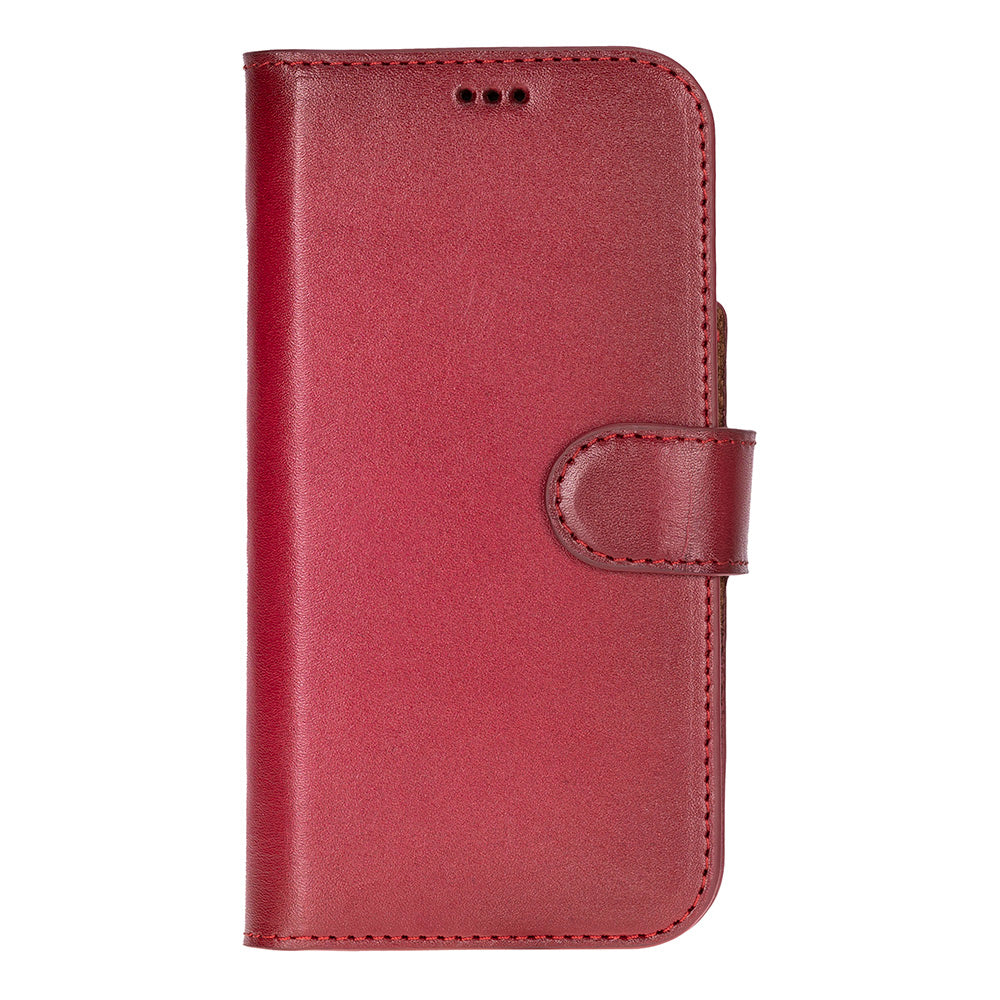 iPhone 17 Magic Wallet Echtleder Geldbörsenhülle