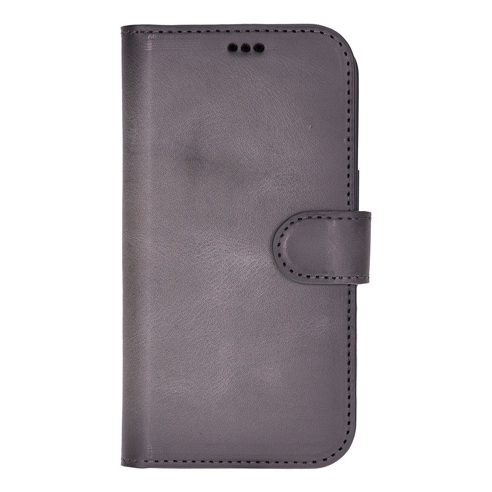 iPhone 17 Magic Wallet Echtleder Geldbörsenhülle