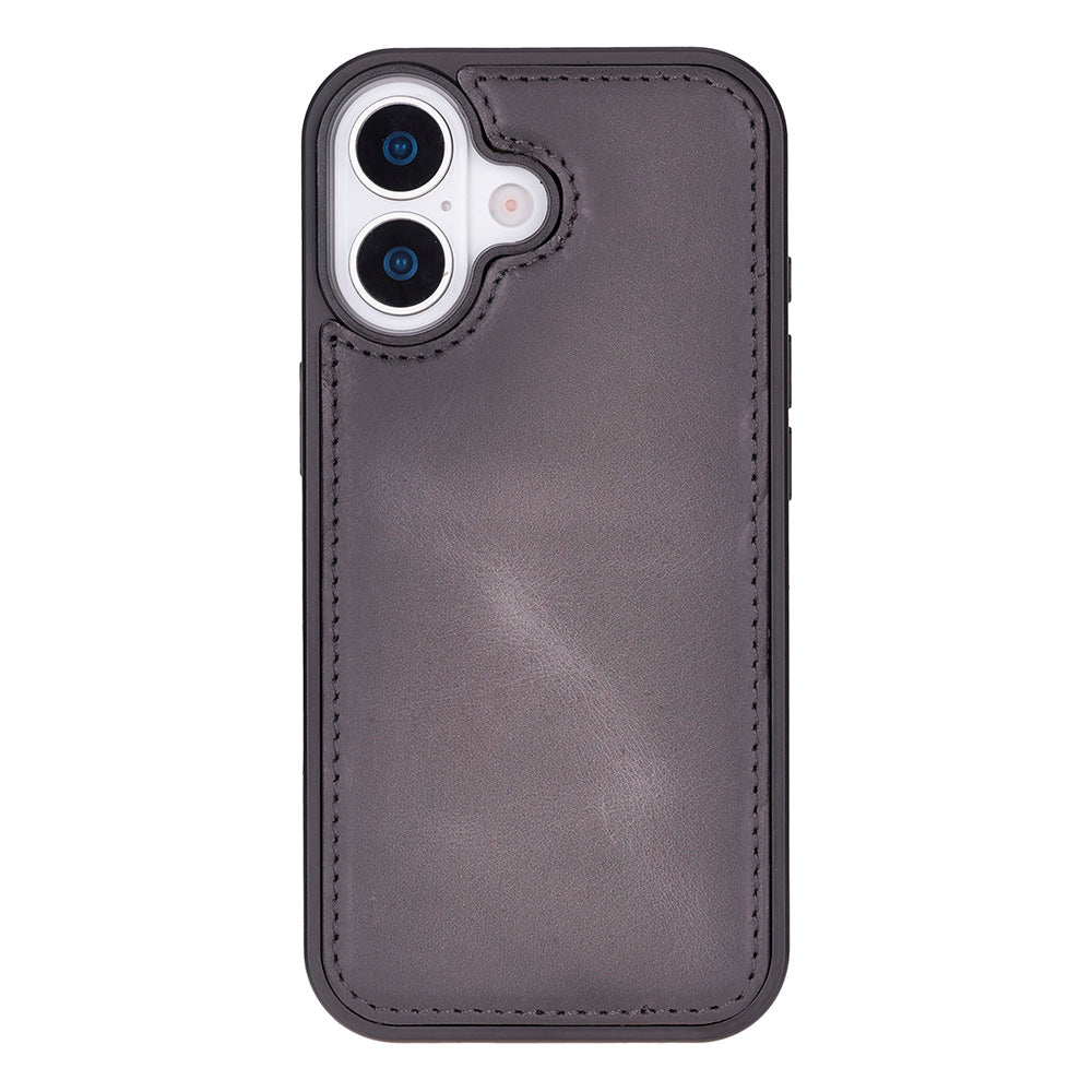 iPhone 17 Magic Wallet Echtleder Geldbörsenhülle
