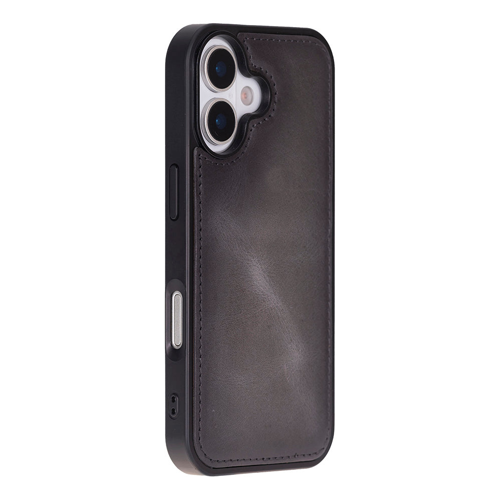 iPhone 17 Magic Wallet Echtleder Geldbörsenhülle