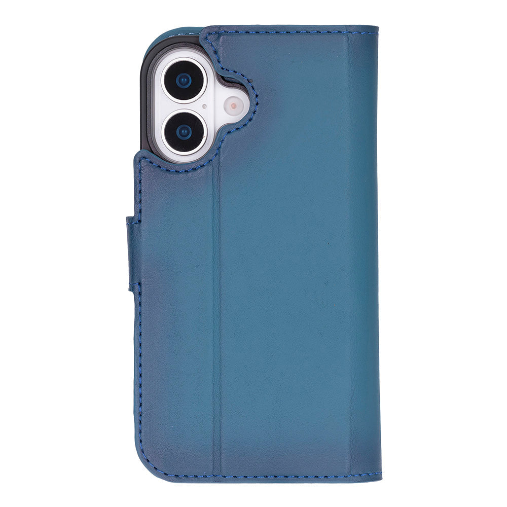 iPhone 17 Magic Wallet Echtleder Geldbörsenhülle
