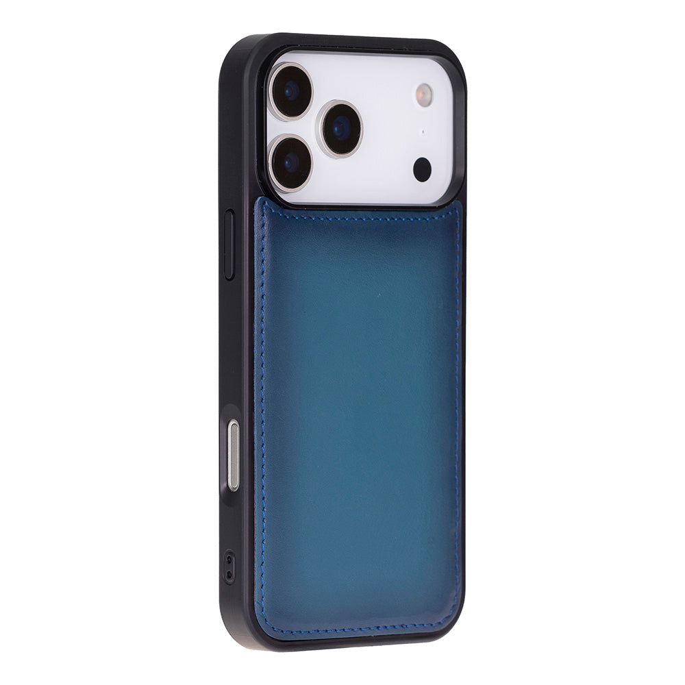 iPhone 17 Pro (6.3") Magic Wallet Echtleder Geldbörsenhülle