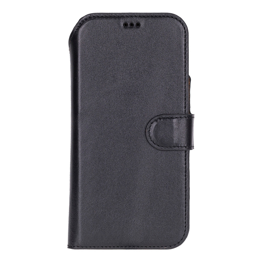 iPhone 17 Pro (6.3") Magic Wallet Echtleder Geldbörsenhülle