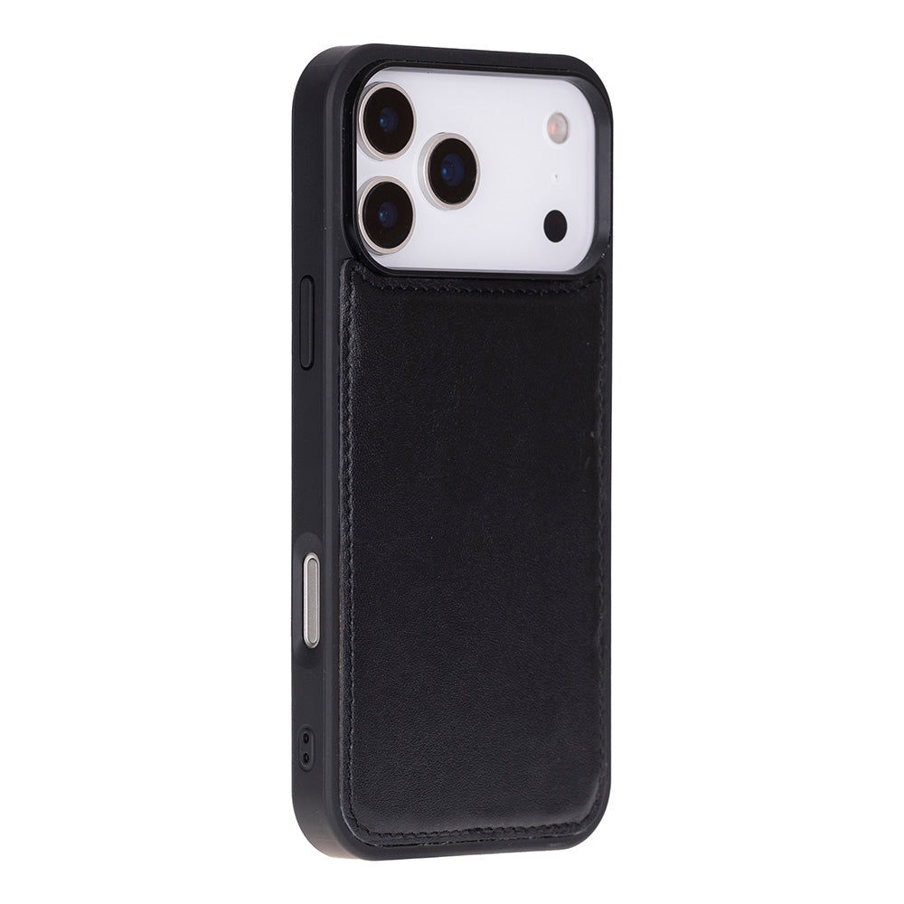 iPhone 17 Pro (6.3") Magic Wallet Echtleder Geldbörsenhülle