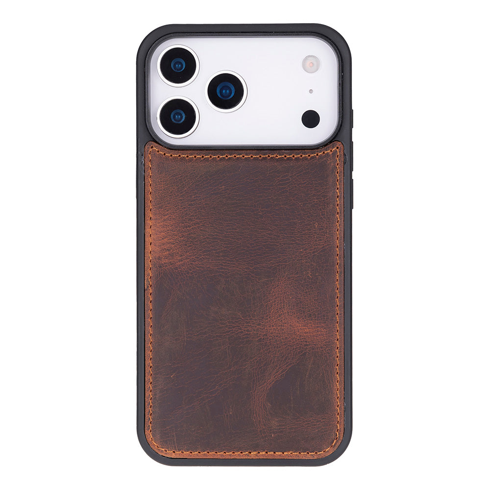 iPhone 17 Pro Max (6.9") Magic Wallet Echtleder Geldbörsenhülle
