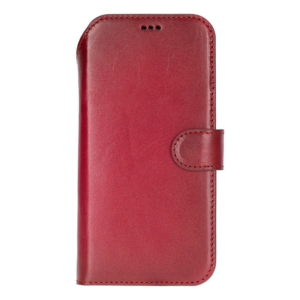 iPhone 17 Pro (6.3") Magic Wallet Echtleder Geldbörsenhülle