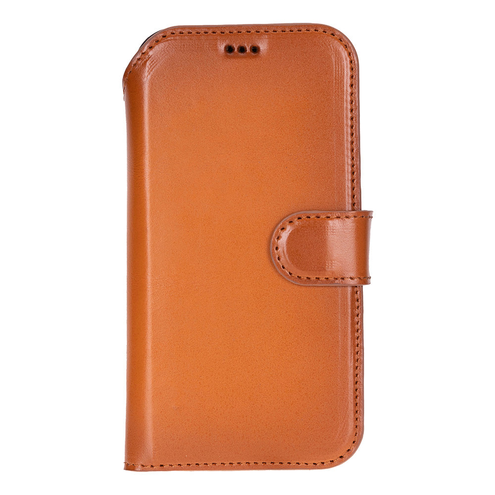 iPhone 17 Pro (6.3") Magic Wallet Echtleder Geldbörsenhülle