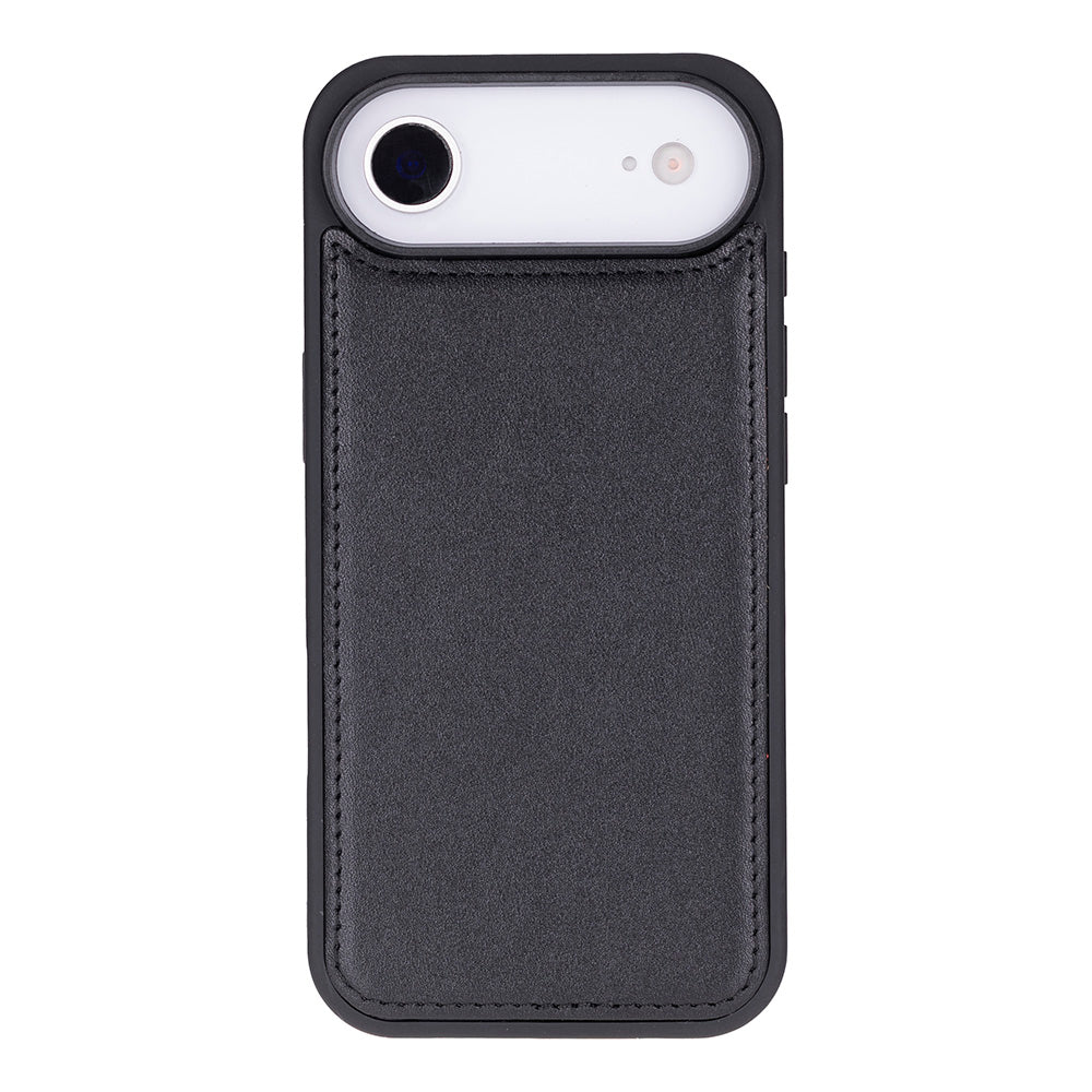 iPhone 17 Air Magic Wallet Echtleder Geldbörsenhülle (Rot, Schwarz, Tan, Rosa, Grau, Blau, Braun,)
