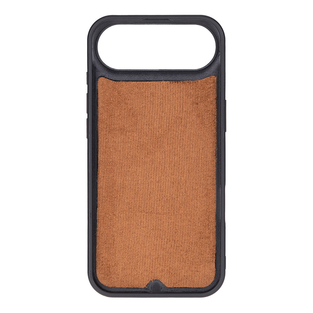 iPhone 17 Air Magic Wallet Echtleder Geldbörsenhülle (Rot, Schwarz, Tan, Rosa, Grau, Blau, Braun,)