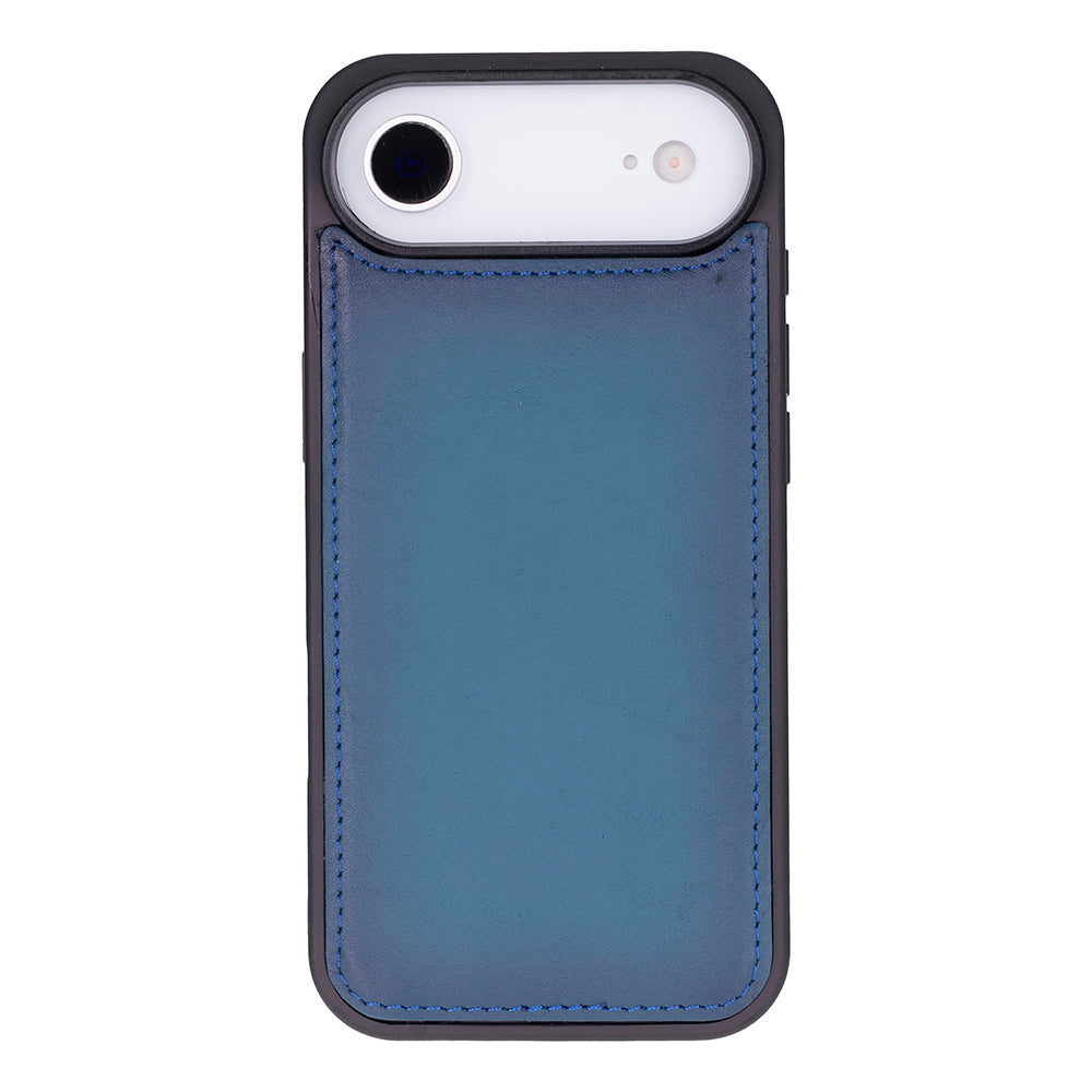 iPhone 17 Air Magic Wallet Echtleder Geldbörsenhülle (Rot, Schwarz, Tan, Rosa, Grau, Blau, Braun,)