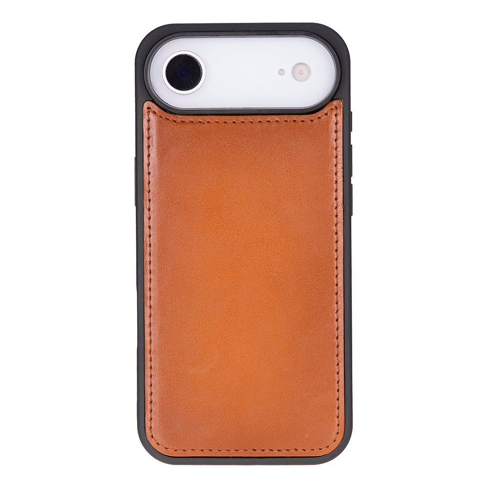 iPhone 17 Air Magic Wallet Echtleder Geldbörsenhülle (Rot, Schwarz, Tan, Rosa, Grau, Blau, Braun,)