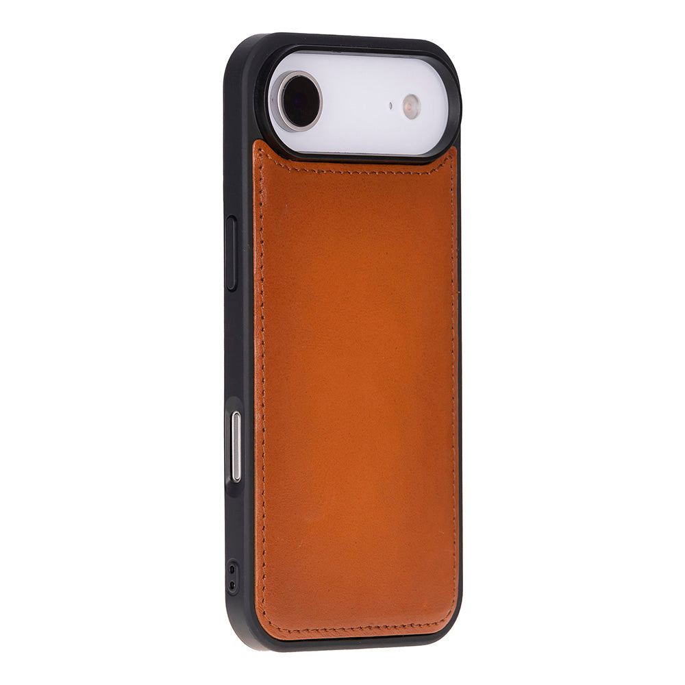 iPhone 17 Air Magic Wallet Echtleder Geldbörsenhülle (Rot, Schwarz, Tan, Rosa, Grau, Blau, Braun,)