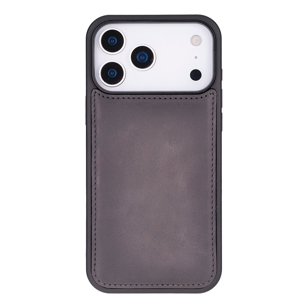 iPhone 17 Pro (6.3") Magic Wallet Echtleder Geldbörsenhülle
