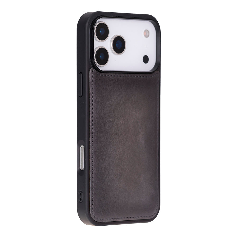 iPhone 17 Pro (6.3") Magic Wallet Echtleder Geldbörsenhülle