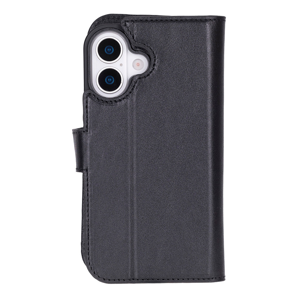 iPhone 17 Magic Wallet Echtleder Geldbörsenhülle