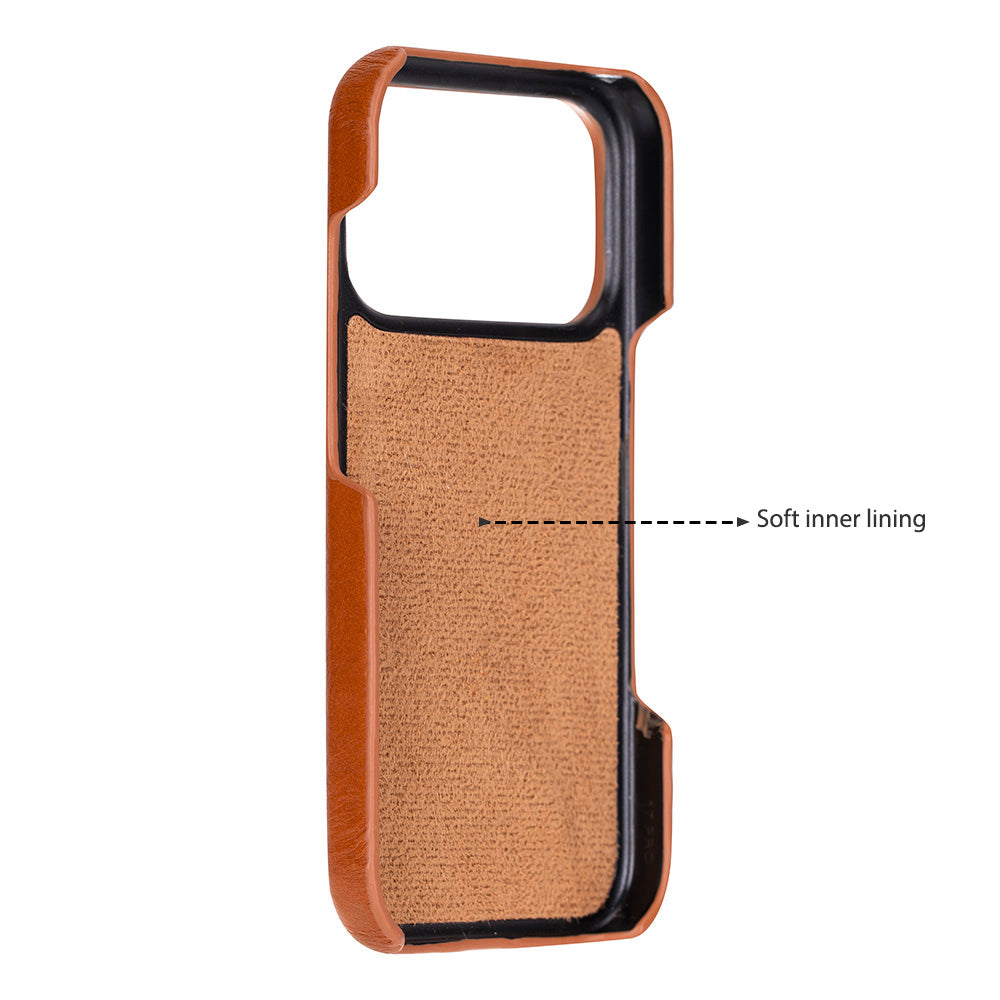 iPhone 17 Pro (6.3") Ultimate Jacket Echtleder Dünne Hülle